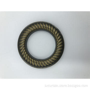 High Quality Antique Brass Heliciform Pattern Curtain Eyelet